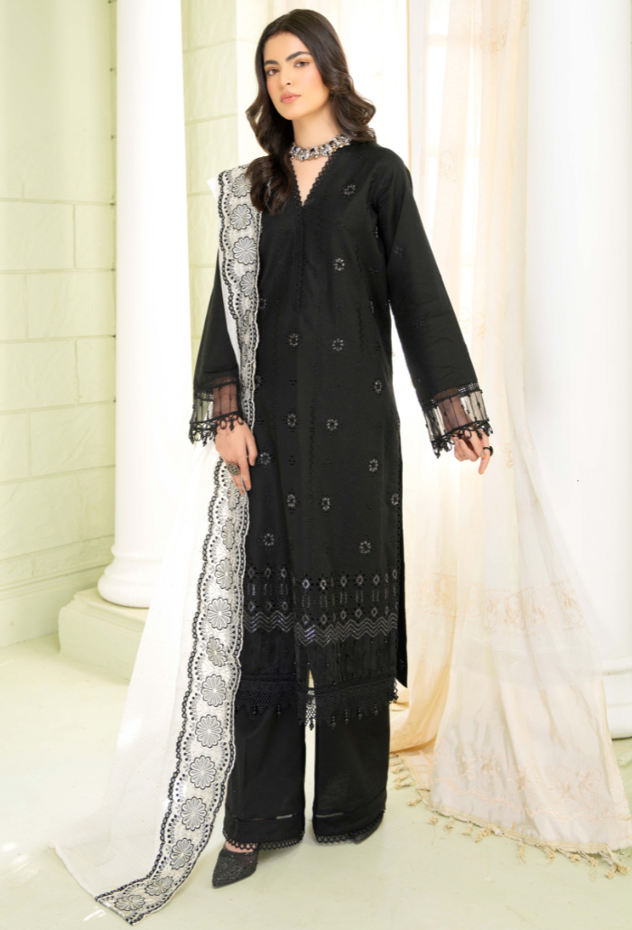 Humdum | Baad e Baharan Lawn | Baad e Baharan - D06 by HumDum - Designer Dress - Type: Ladies Clothes - Available at Libayah - 100% Original