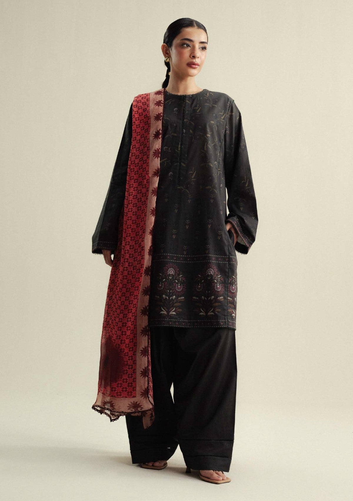 Zara Shahjahan | Coco Prints 25 | Fable-5A by Zara Shahjahan - Designer Dress  - Type : Ladies Clothes - Available at Libayah - 100% Original 