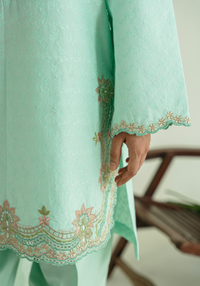 Zarqash | Whispers of Summer | SERENE BLOOM - Designer Dress - Type : Ladies Clothes - Available at Libayah - 100% Original