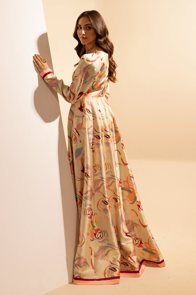 Fozia Khalid | Print Edit | Serephina by Fozia Khalid - Designer Dress - Type: Casuals - Available at Libayah - 100% Original