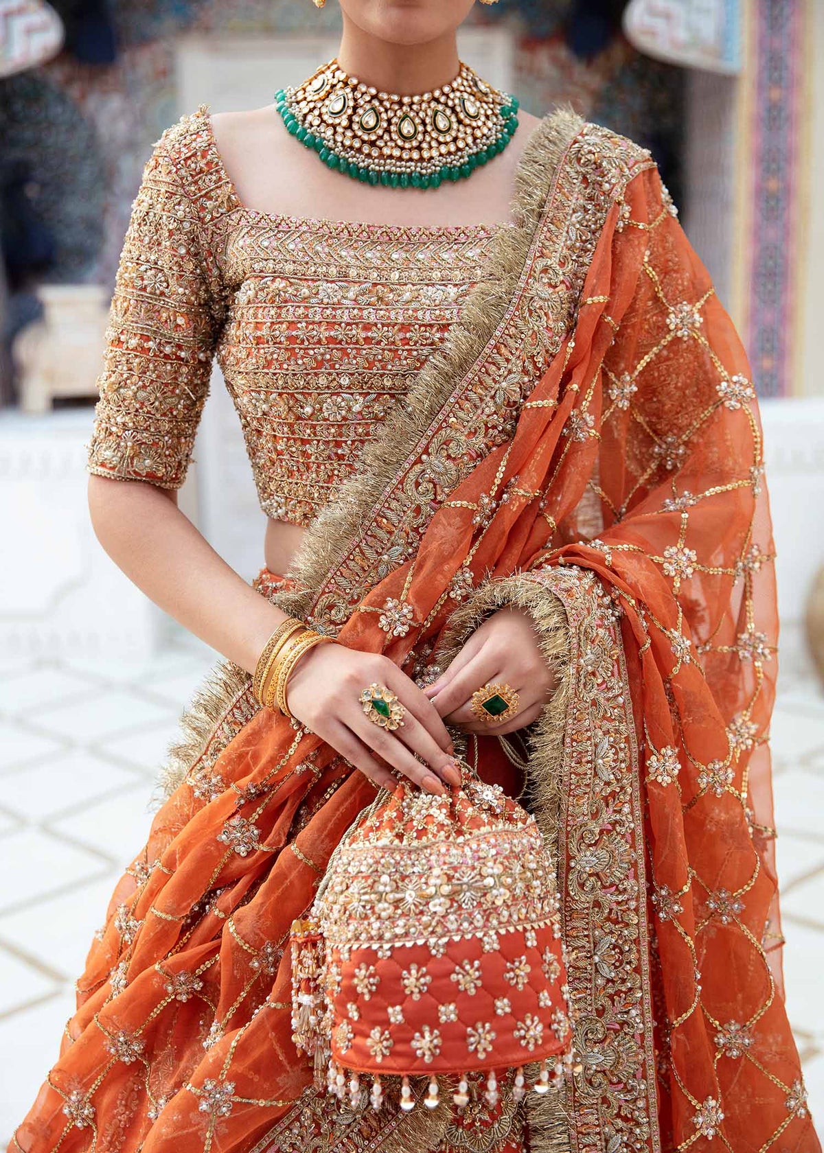 Kanwal Malik | Wedding Formals and Bridals | Kesar by Kanwal Malik - Designer Dress - Type: Ladies Clothes - Available at Libayah - 100% Original
