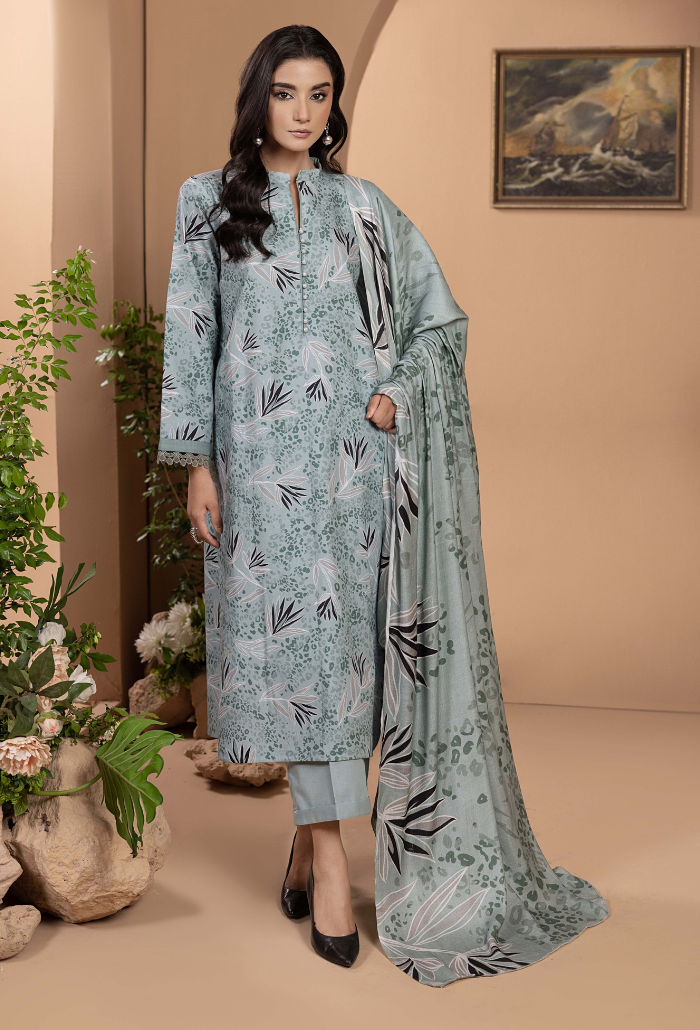 Humdum | Zara Winter 24 | Zara - D01 by HumDum - Designer Dress - Type: Casuals - Available at Libayah - 100% Original