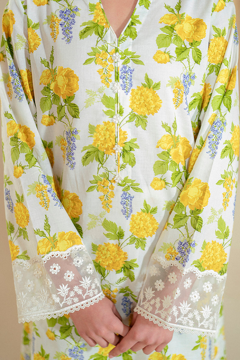 Cross Stitch | Daily Lawn 24 | SOFT HYDRANGEA-2 PIECE LAWN SUIT