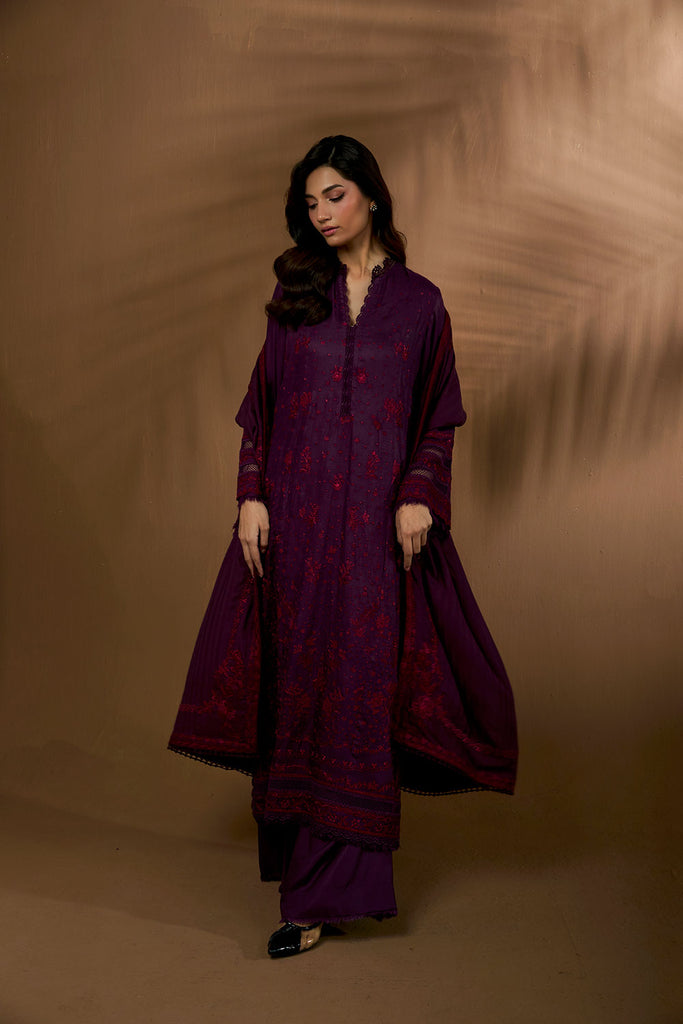 Sobia Nazir | Winter Shawl 25 | Design 2B by Sobia Nazir - Designer Dress - Type : Ladies Clothes - Available at Libayah - 100% Original 