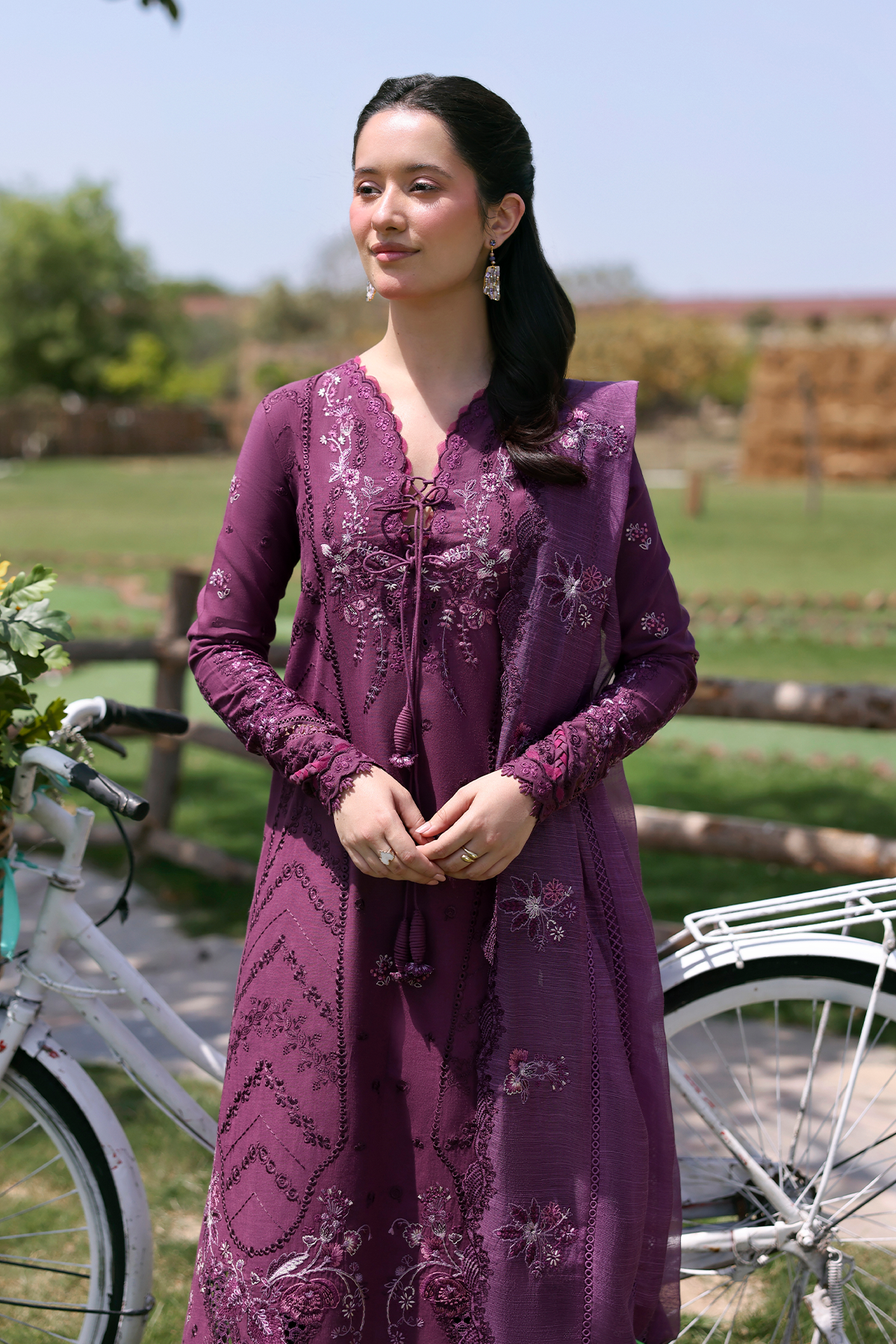 Afrozeh | Basic Pret 26 RTW | NACRE by Afrozeh - Designer Dress  - Type : Ladies Clothes - Available at Libayah - 100% Original 