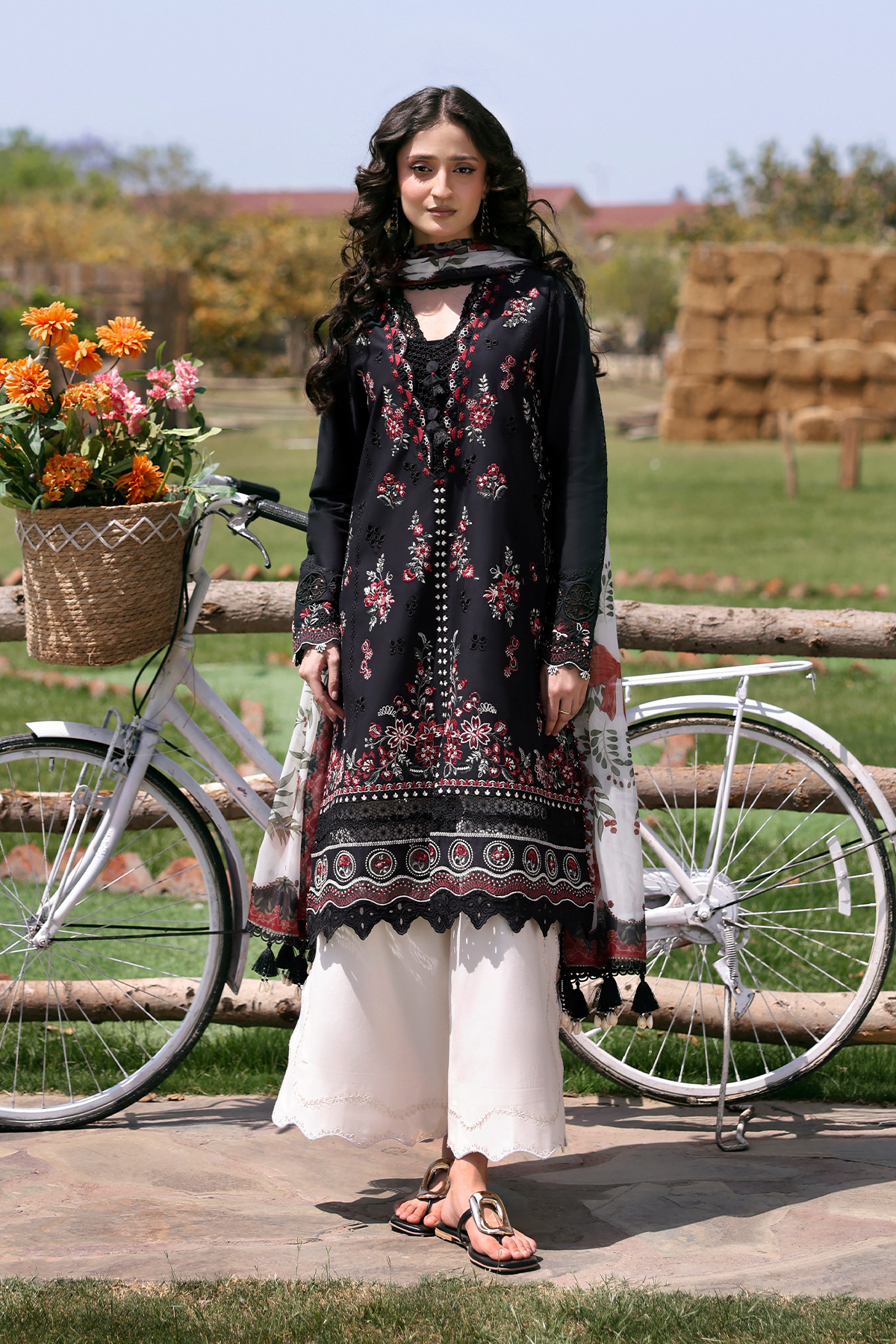 Afrozeh | Basic Pret 26 RTW | NACRE by Afrozeh - Designer Dress  - Type : Ladies Clothes - Available at Libayah - 100% Original 
