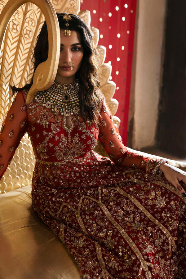 Akbar Aslam | Sultania Luxury Formals 25 | Marjaan by Akbar Aslam - Designer Dress  - Type : Ladies Clothes - Available at Libayah - 100% Original 