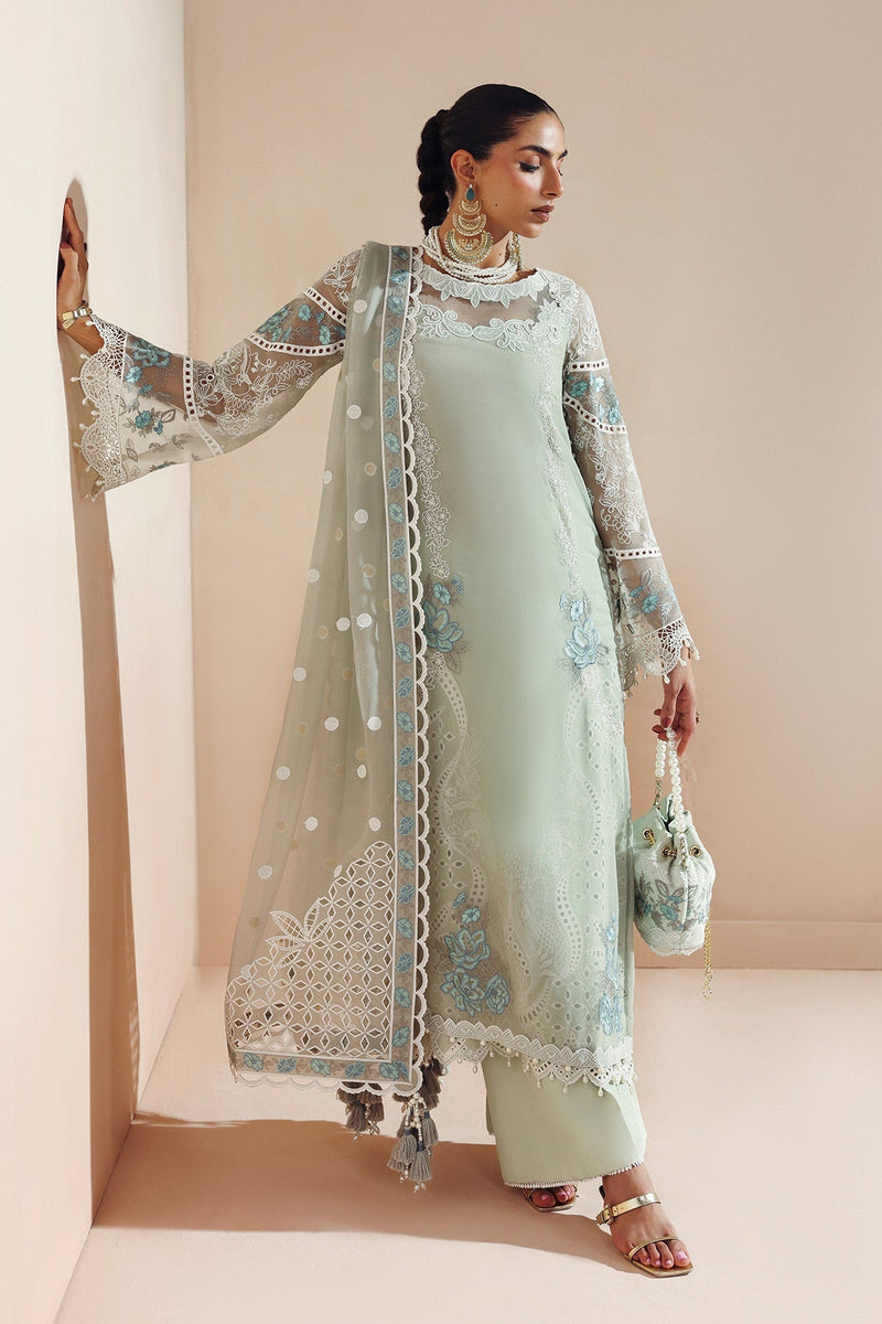 SAIYAARA – authentic Pakistani formal dress from the Alizeh Aymal Luxury Bamber Chiffon collection for women in the UK.