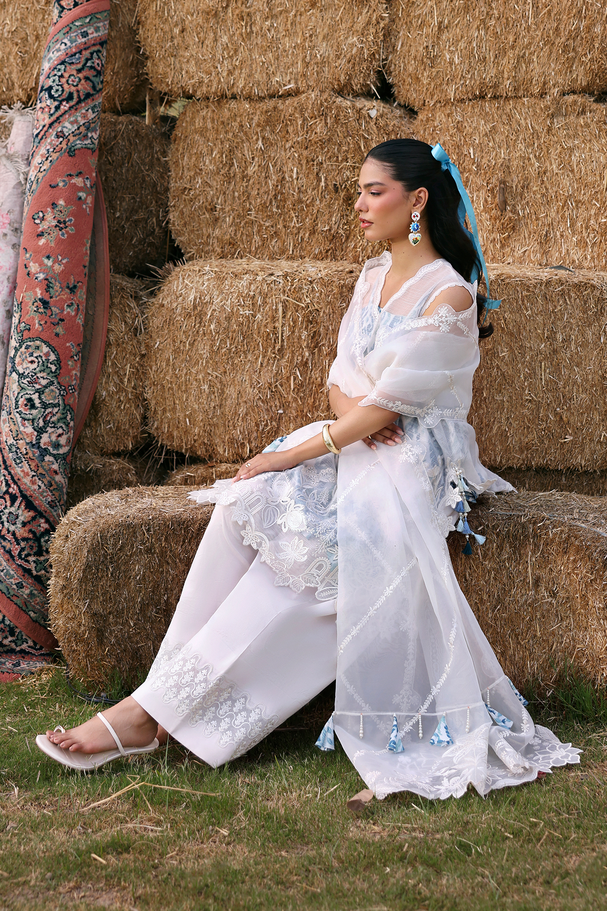 Afrozeh | Basic Pret 26 RTW | NACRE by Afrozeh - Designer Dress  - Type : Ladies Clothes - Available at Libayah - 100% Original 