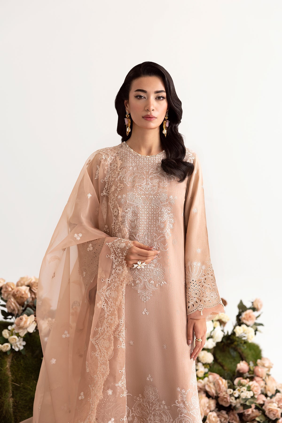 Enzo | Tu Es Aime | Ivoire by Enzo - Designer Dress  - Type : Ladies Clothes - Available at Libayah - 100% Original 