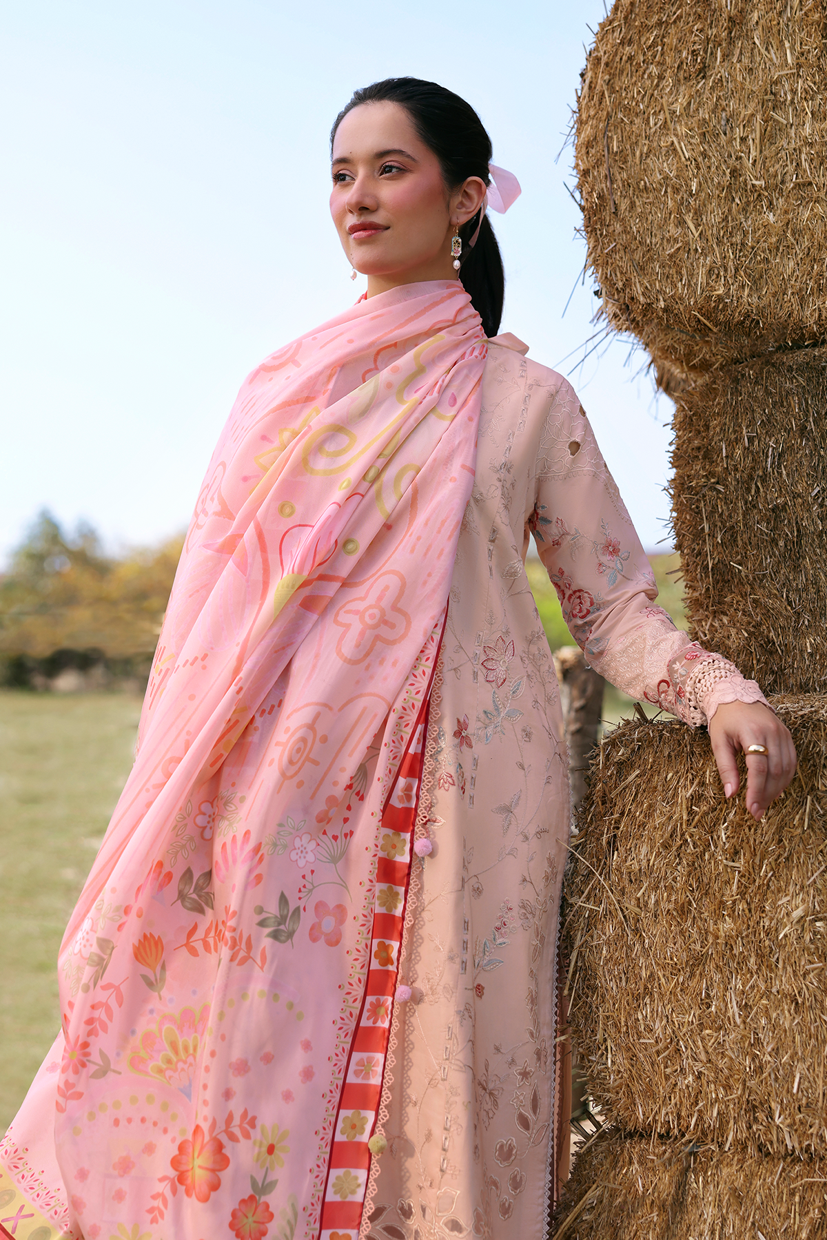 Afrozeh | Basic Pret 26 RTW | NACRE by Afrozeh - Designer Dress  - Type : Ladies Clothes - Available at Libayah - 100% Original 