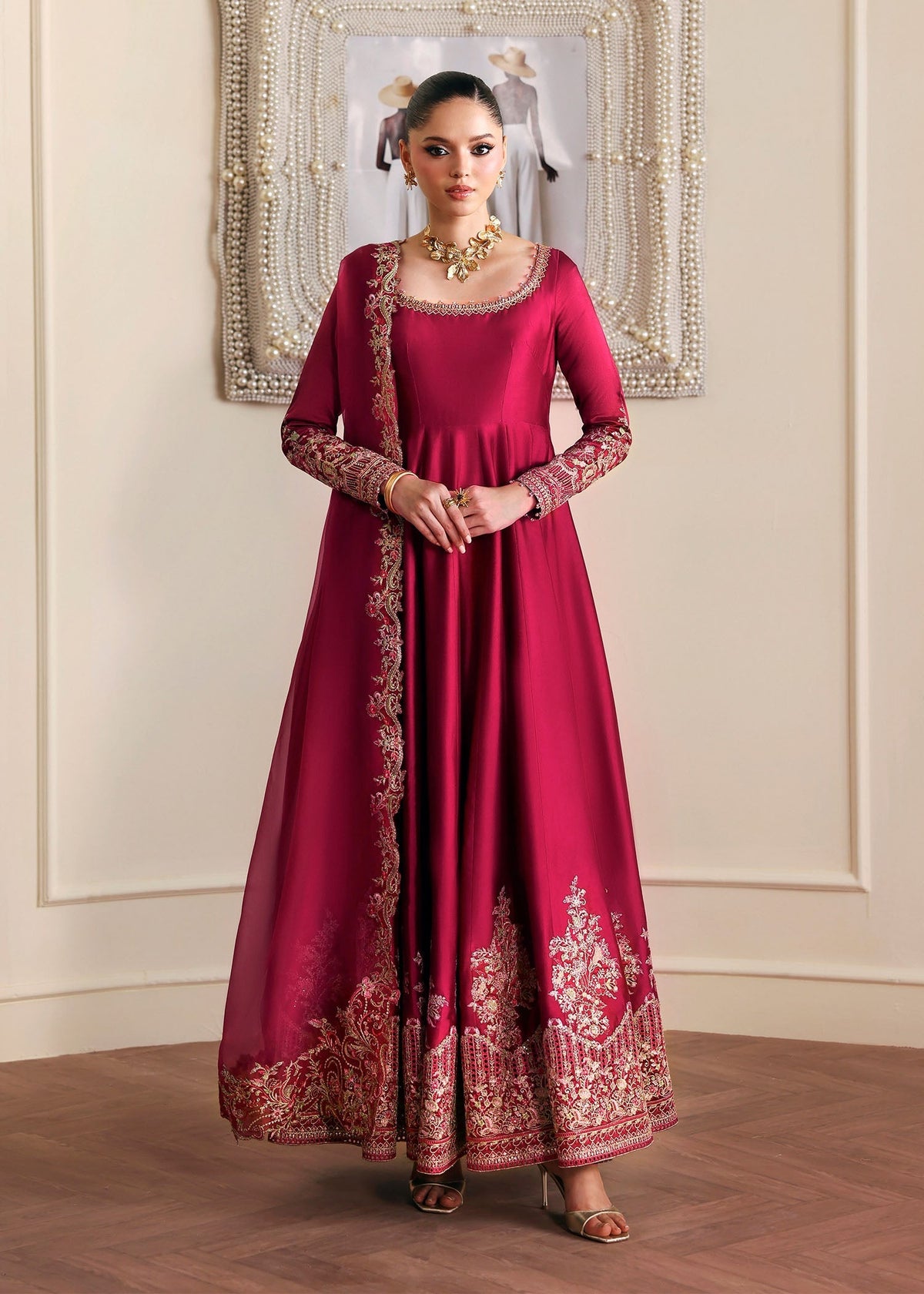 Kanwal Malik | Rea Luxury Pret 26 | Kamira by Kanwal Malik - Designer Dress  - Type : Ladies Clothes - Available at Libayah - 100% Original 