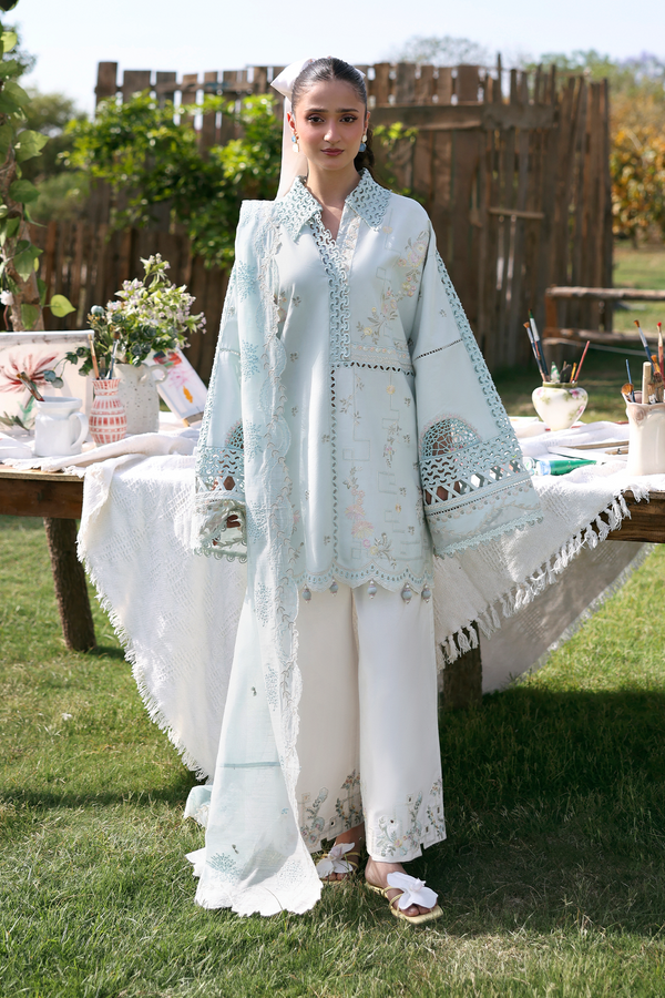 Afrozeh | Basic Pret 26 RTW | NACRE by Afrozeh - Designer Dress  - Type : Ladies Clothes - Available at Libayah - 100% Original 