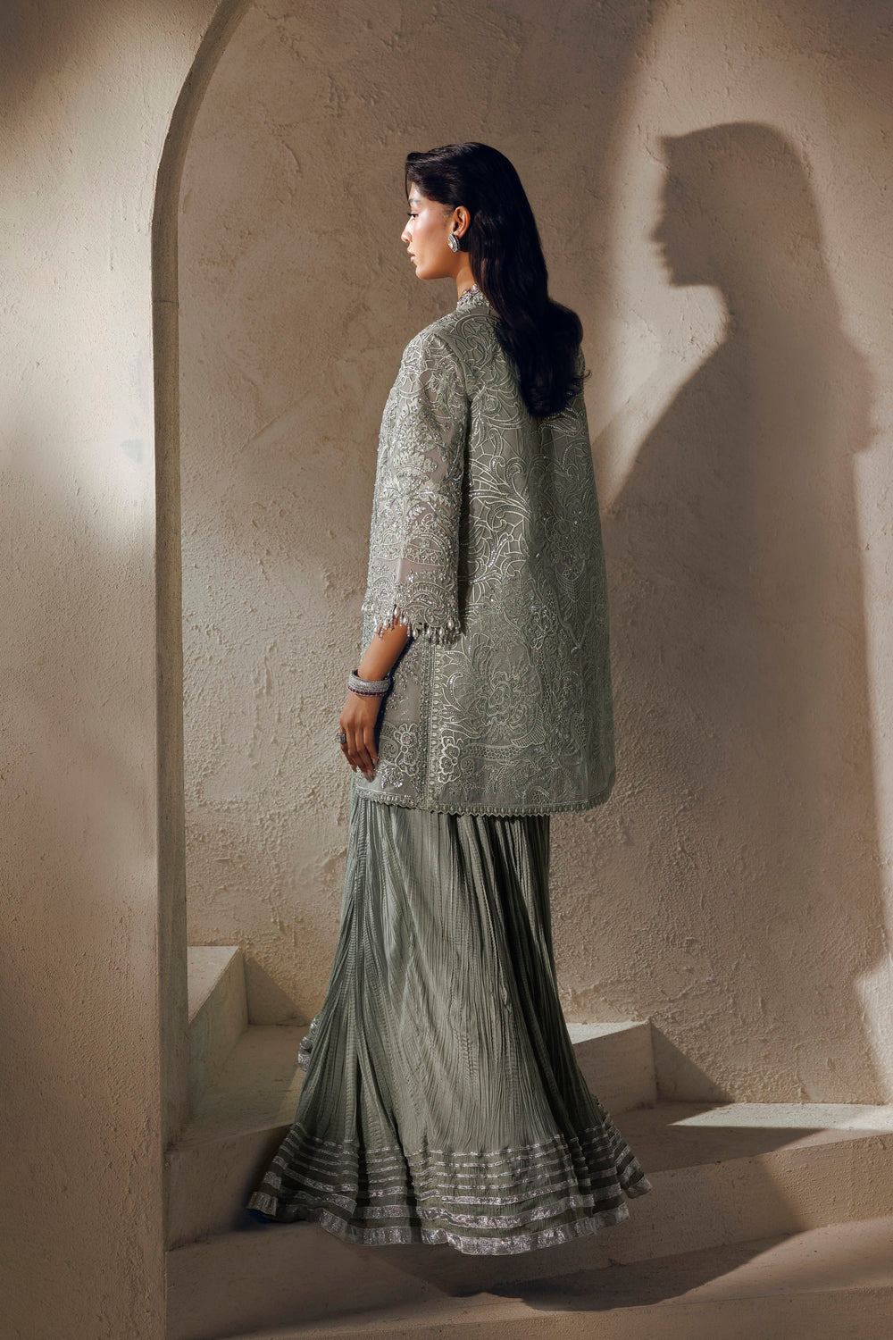 Akbar Aslam | Modern Muse 26 | La Reina by Akbar Aslam - Designer Dress  - Type : Ladies Clothes - Available at Libayah - 100% Original 