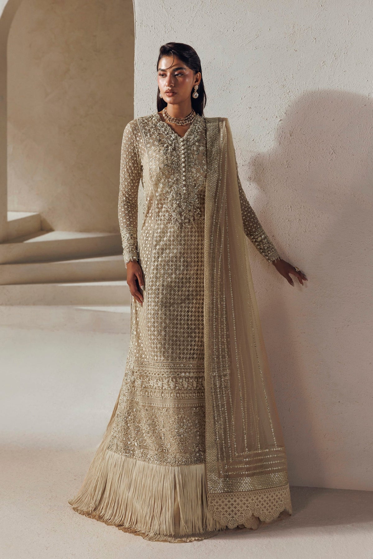 Akbar Aslam | Modern Muse 26 | Sevilla by Akbar Aslam - Designer Dress  - Type : Ladies Clothes - Available at Libayah - 100% Original 