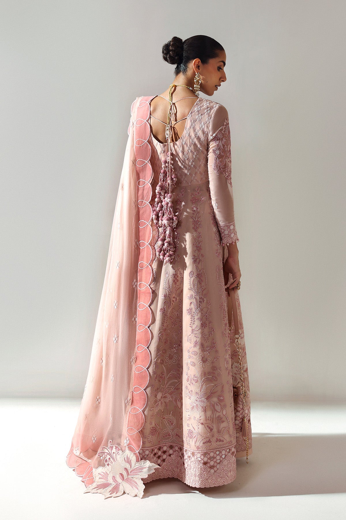 ILMAN – authentic Pakistani formal dress from the Alizeh Aymal Luxury Bamber Chiffon collection for women in the UK.