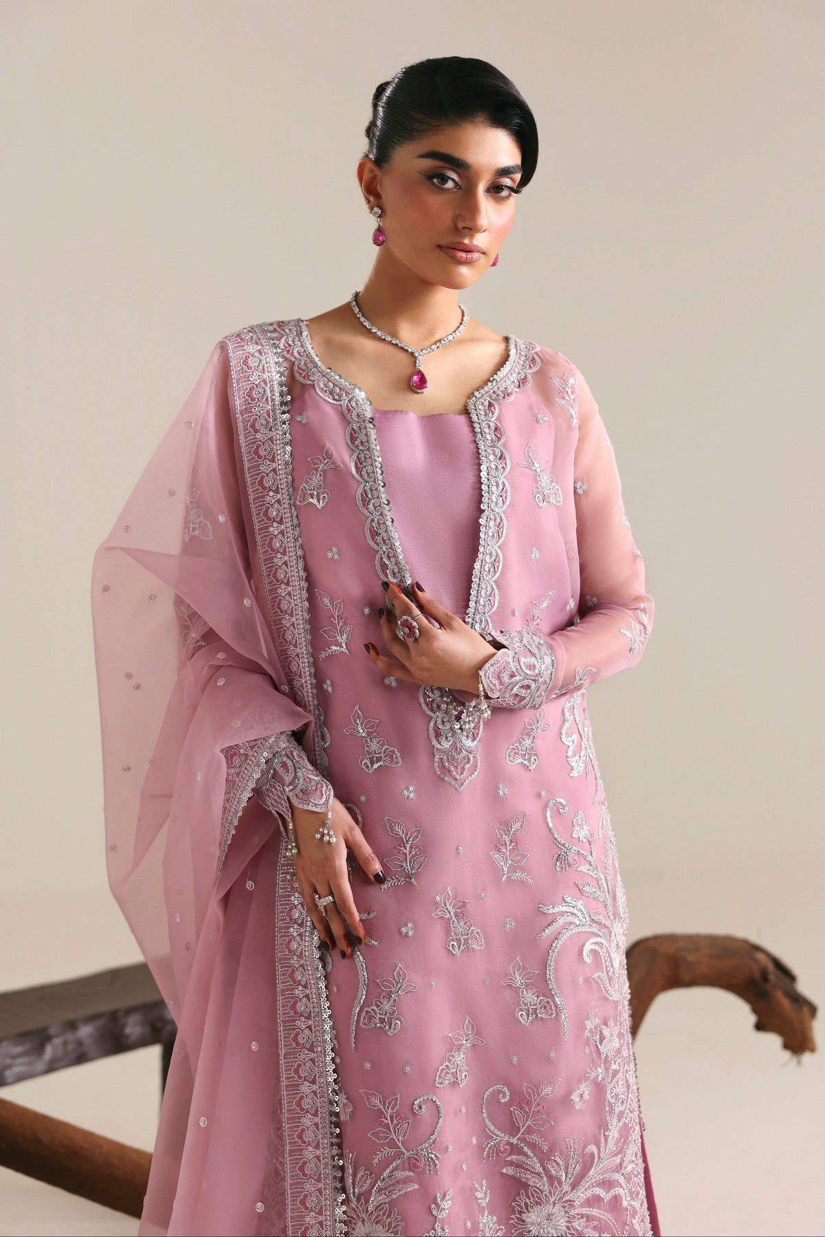 Akbar Aslam | Formal Pret | Vale - Designer Dress - Type : Ladies Clothes - Available at Libayah - 100% Original