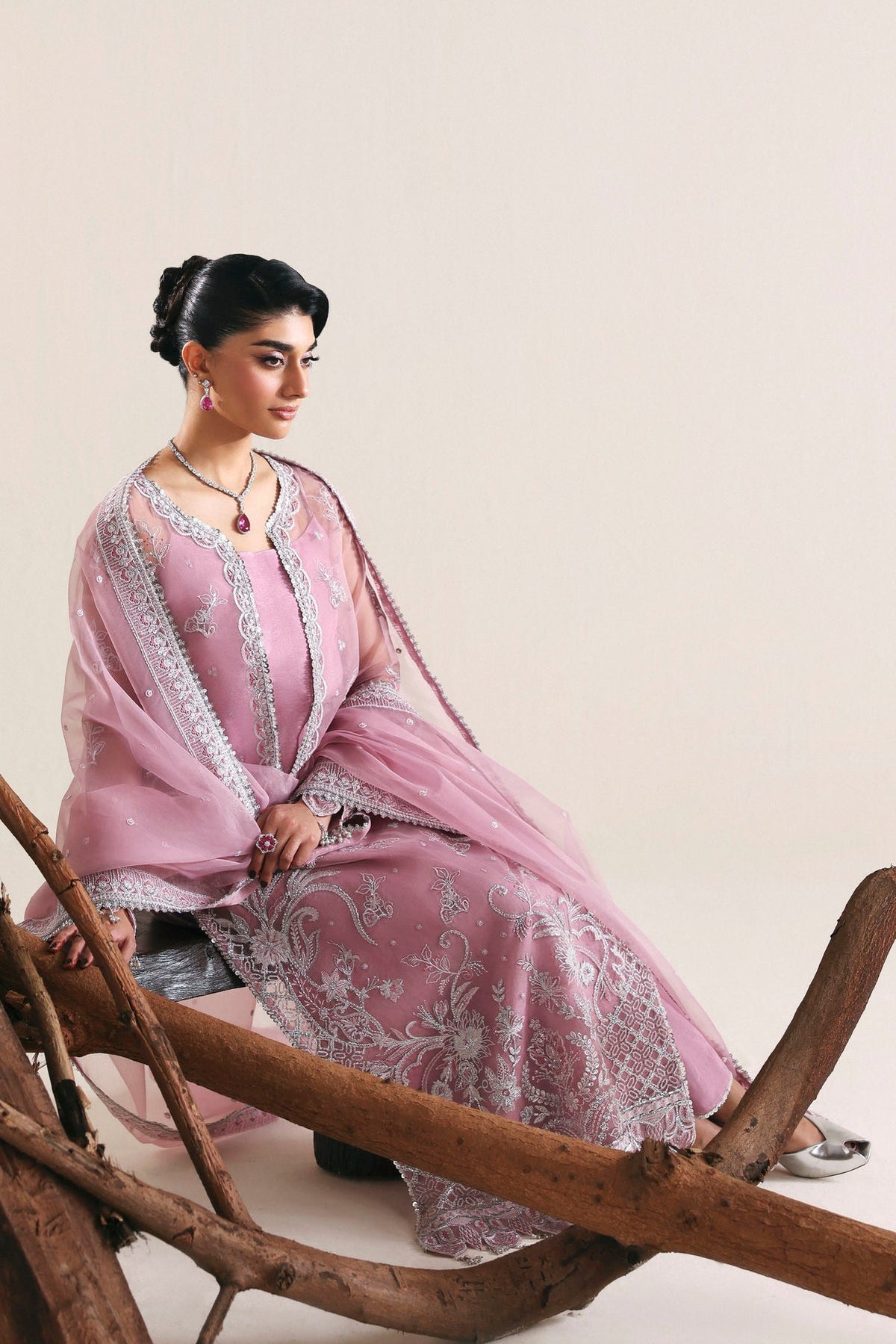 Akbar Aslam | Formal Pret | Vale - Designer Dress - Type : Ladies Clothes - Available at Libayah - 100% Original