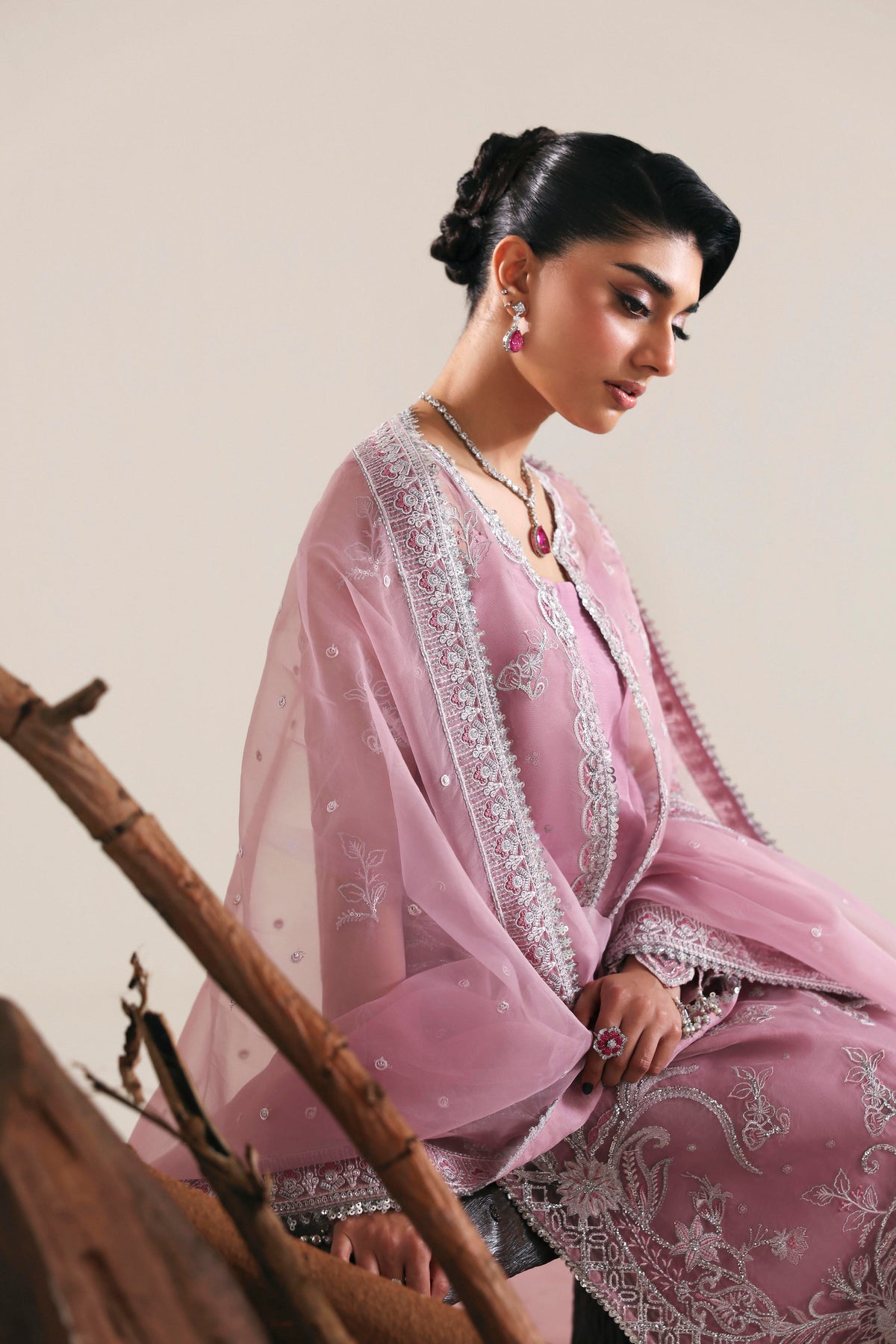 Akbar Aslam | Formal Pret | Vale - Designer Dress - Type : Ladies Clothes - Available at Libayah - 100% Original