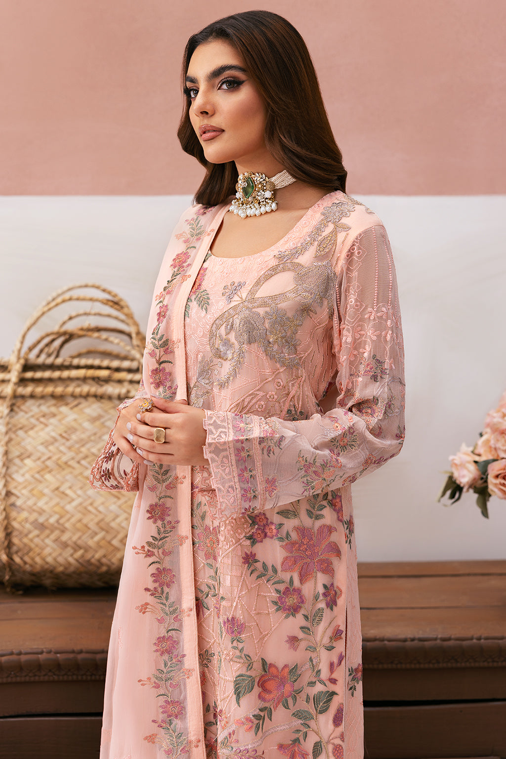 Ramsha | Arzoo Chiffon | U-101 by Ramsha - Designer Dress - Type: Ladies Clothes - Available at Libayah - 100% Original