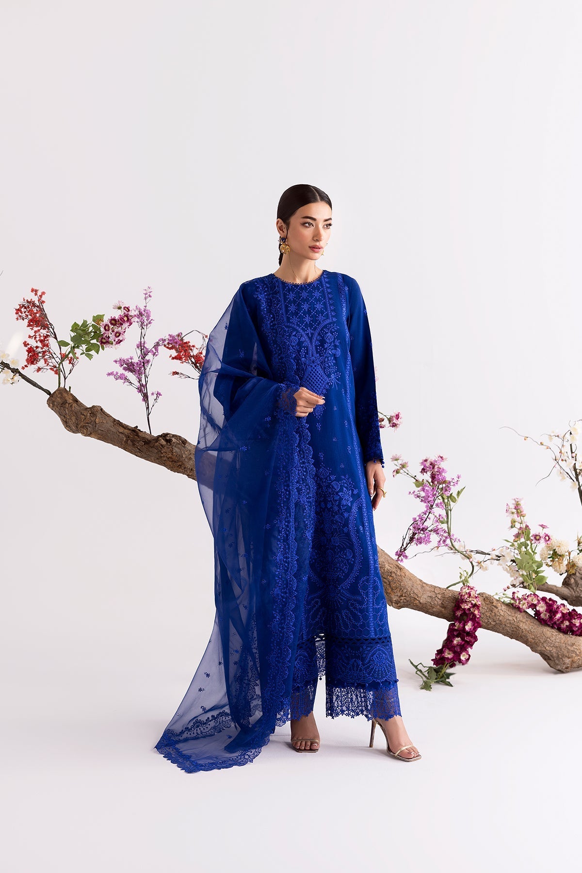 Enzo | Tu Es Aime | Bleue by Enzo - Designer Dress  - Type : Ladies Clothes - Available at Libayah - 100% Original 