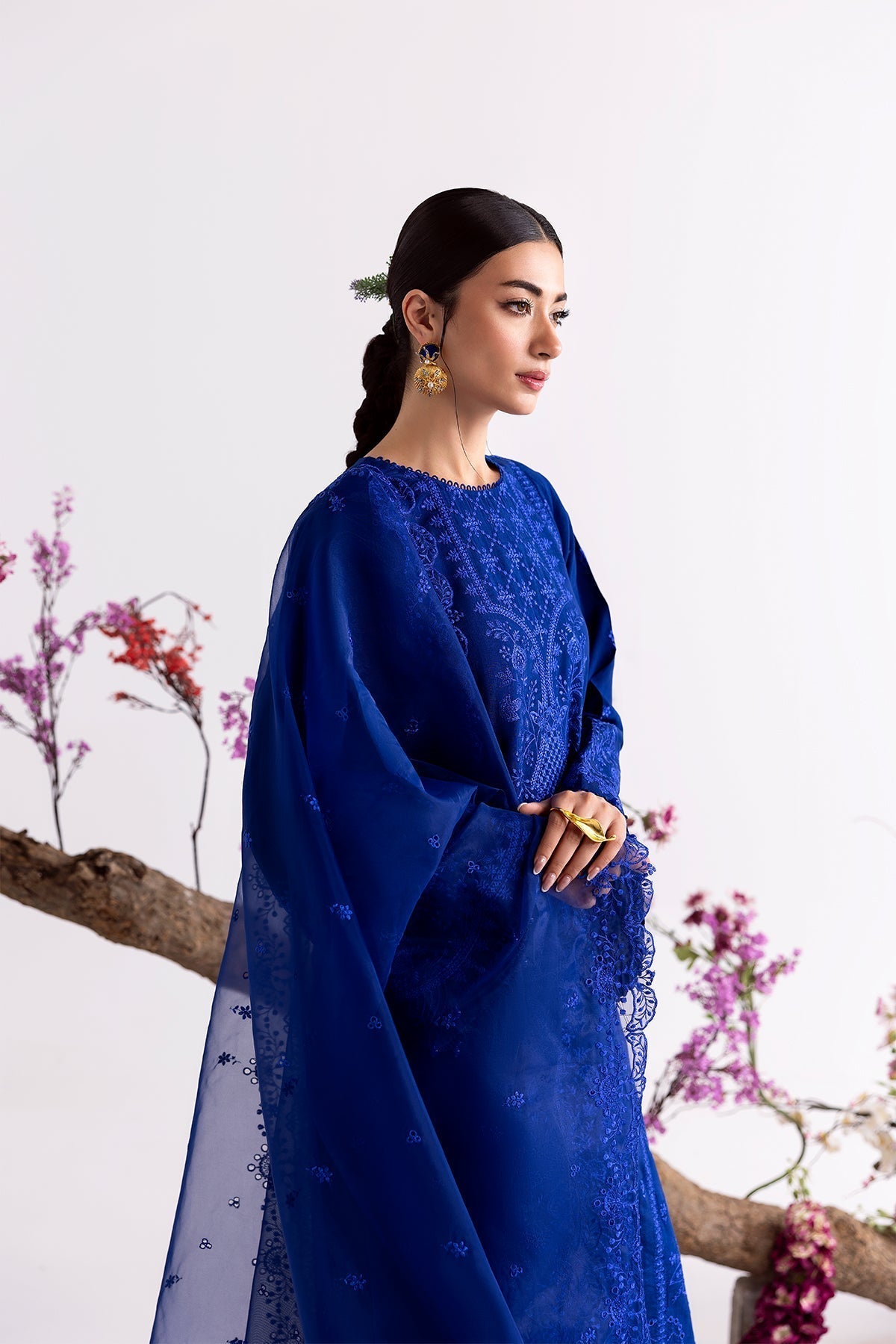 Enzo | Tu Es Aime | Bleue by Enzo - Designer Dress  - Type : Ladies Clothes - Available at Libayah - 100% Original 