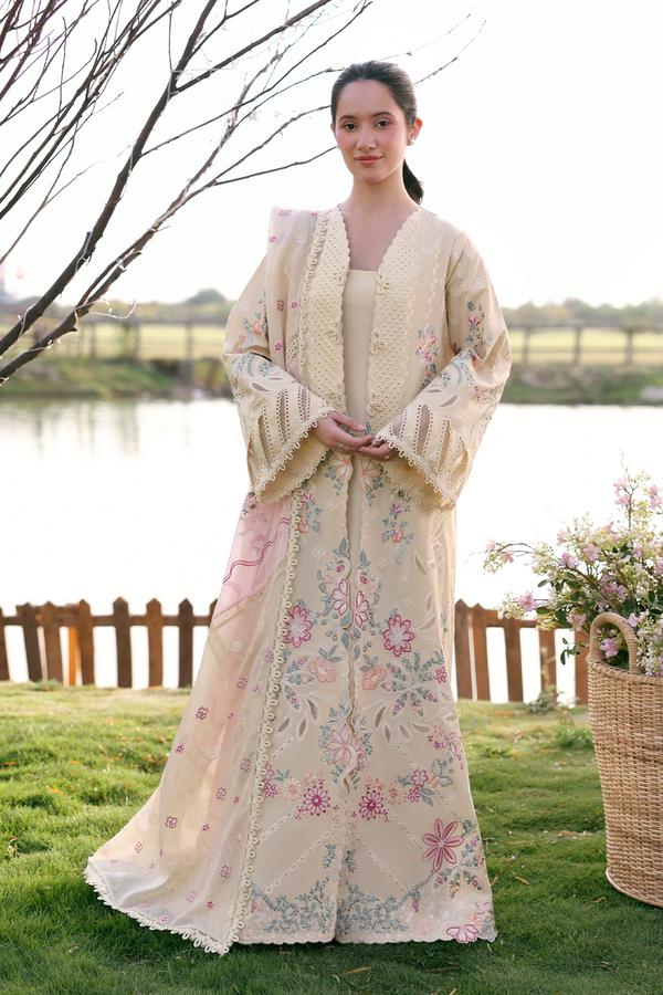 Afrozeh | Basic Pret 26 RTW | NACRE by Afrozeh - Designer Dress  - Type : Ladies Clothes - Available at Libayah - 100% Original 