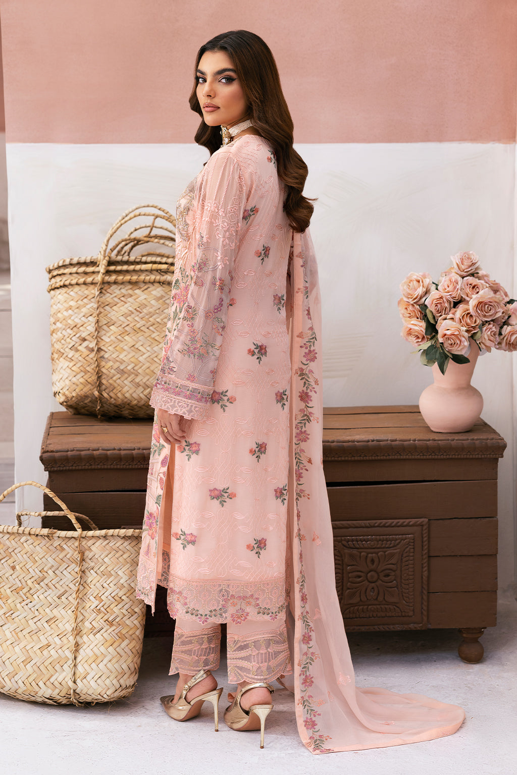 Ramsha | Arzoo Chiffon | U-101 by Ramsha - Designer Dress - Type: Ladies Clothes - Available at Libayah - 100% Original