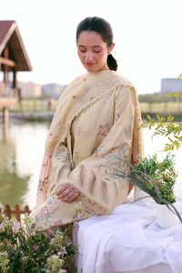 Afrozeh | Basic Pret 26 RTW | NACRE by Afrozeh - Designer Dress  - Type : Ladies Clothes - Available at Libayah - 100% Original 