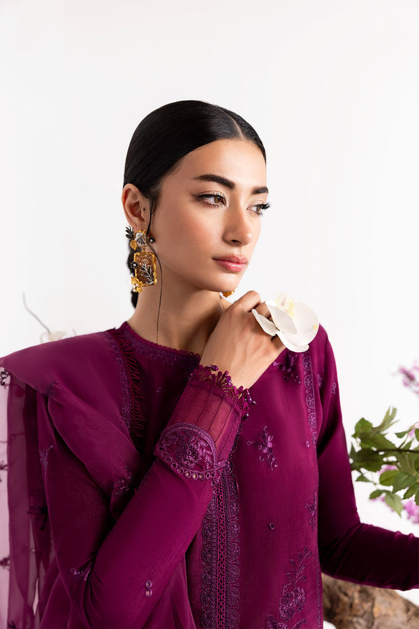 Enzo | Tu Es Aime | Prune by Enzo - Designer Dress  - Type : Ladies Clothes - Available at Libayah - 100% Original 