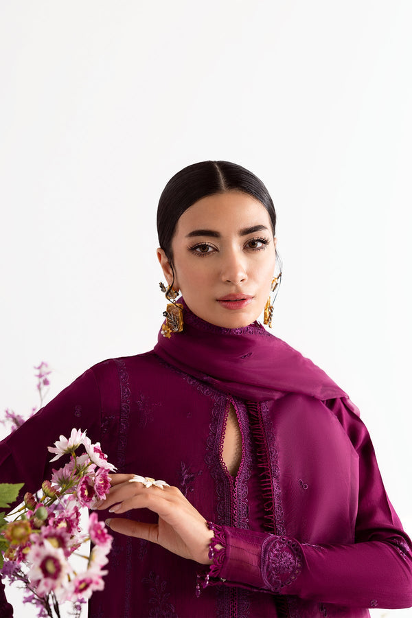 Enzo | Tu Es Aime | Prune by Enzo - Designer Dress  - Type : Ladies Clothes - Available at Libayah - 100% Original 