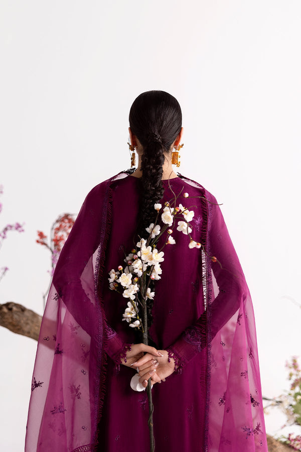 Enzo | Tu Es Aime | Prune by Enzo - Designer Dress  - Type : Ladies Clothes - Available at Libayah - 100% Original 