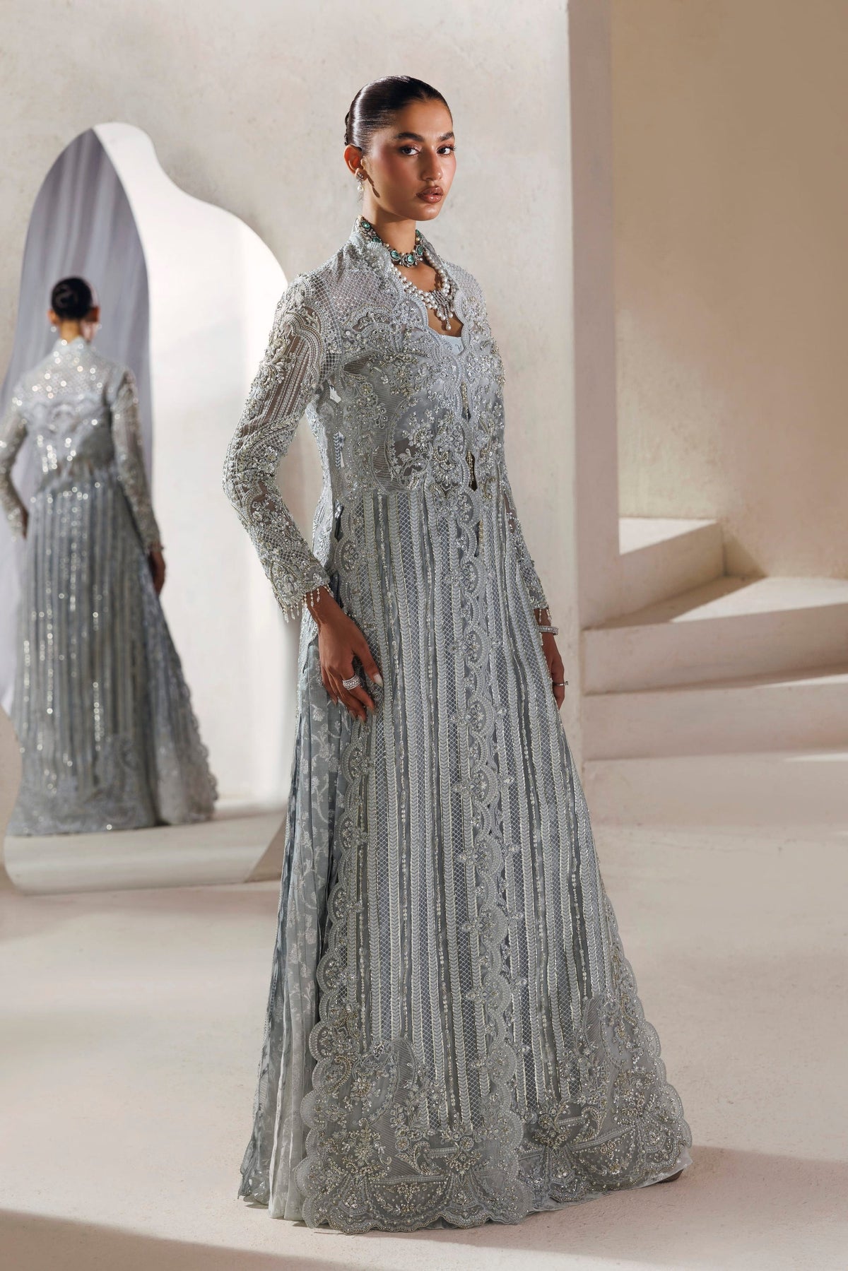 Akbar Aslam | Modern Muse 26 | Marisol by Akbar Aslam - Designer Dress  - Type : Ladies Clothes - Available at Libayah - 100% Original 