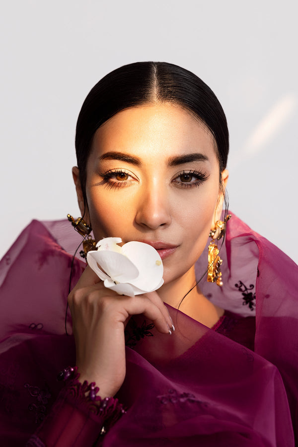 Enzo | Tu Es Aime | Prune by Enzo - Designer Dress  - Type : Ladies Clothes - Available at Libayah - 100% Original 