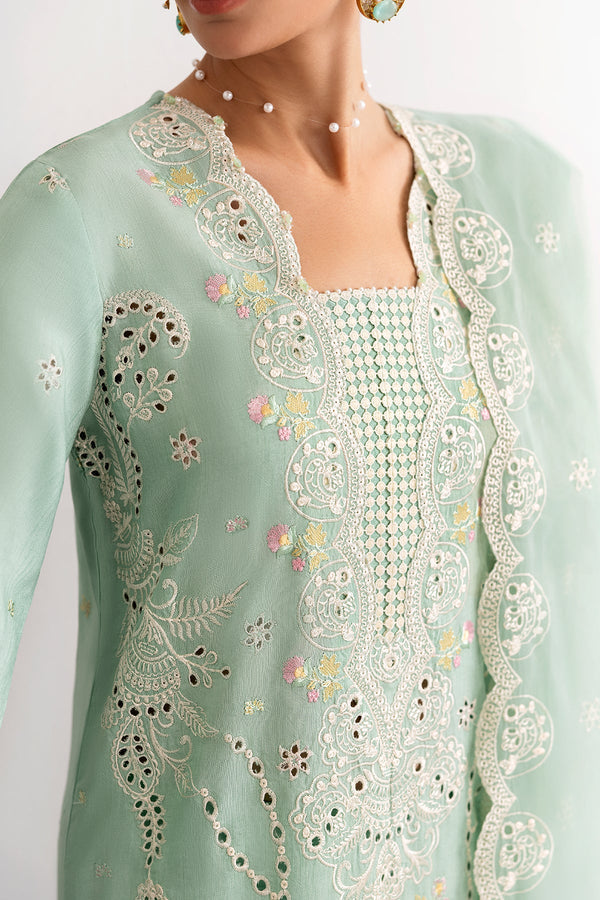 Enzo | Tu Es Aime | Menthe by Enzo - Designer Dress  - Type : Ladies Clothes - Available at Libayah - 100% Original 