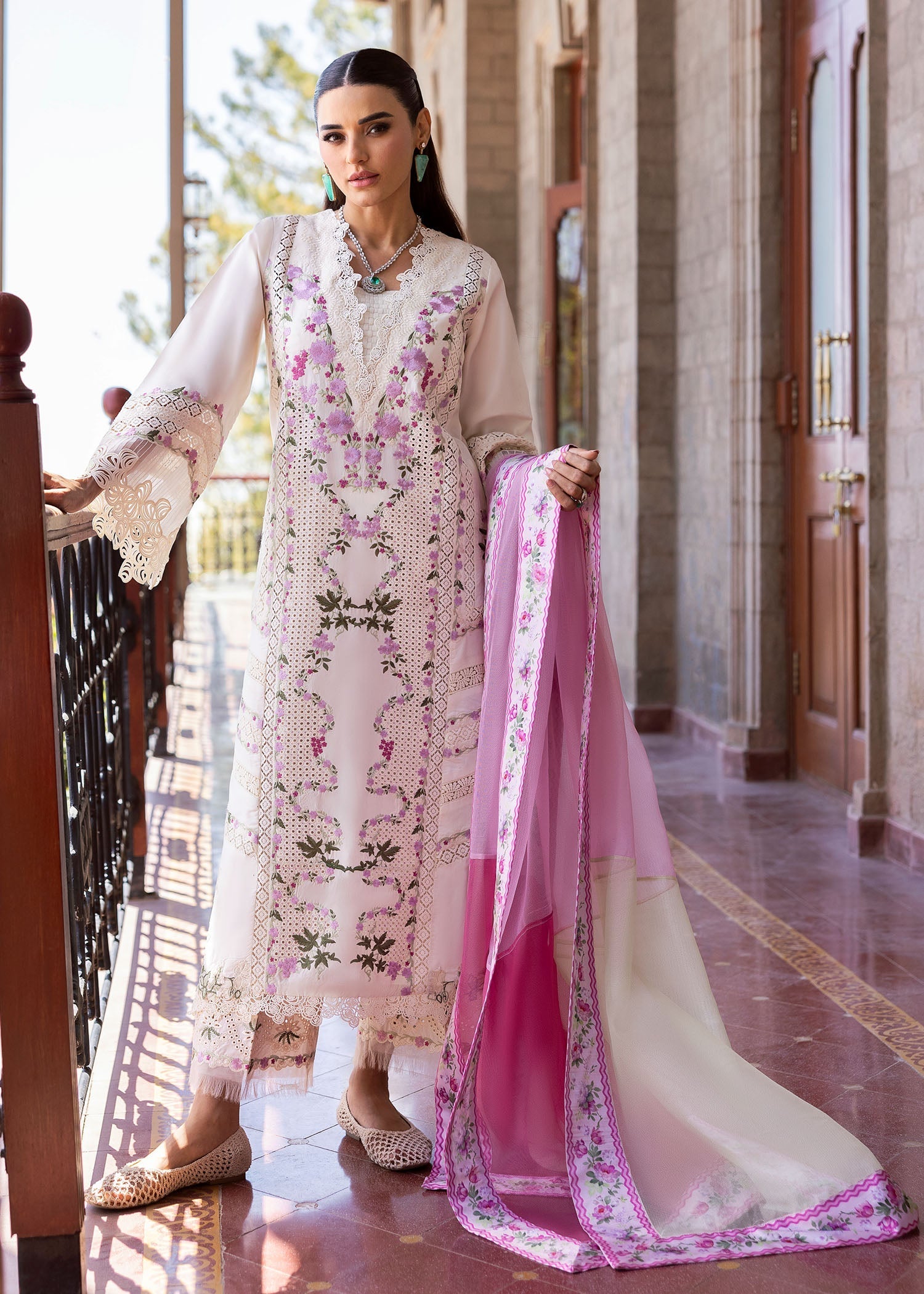 Saira Shakira | Bloom Lawn 25 | ZERENE 1-A by Saira Shakira - Designer Dress - Type: Ladies Clothes - Available at Libayah - 100% Original