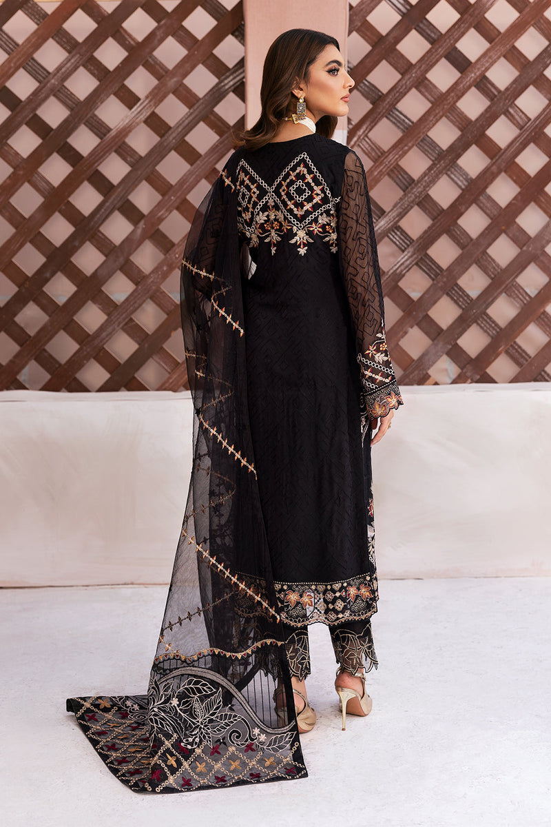 Ramsha | Arzoo Chiffon | U-107 by Ramsha - Designer Dress - Type: Ladies Clothes - Available at Libayah - 100% Original