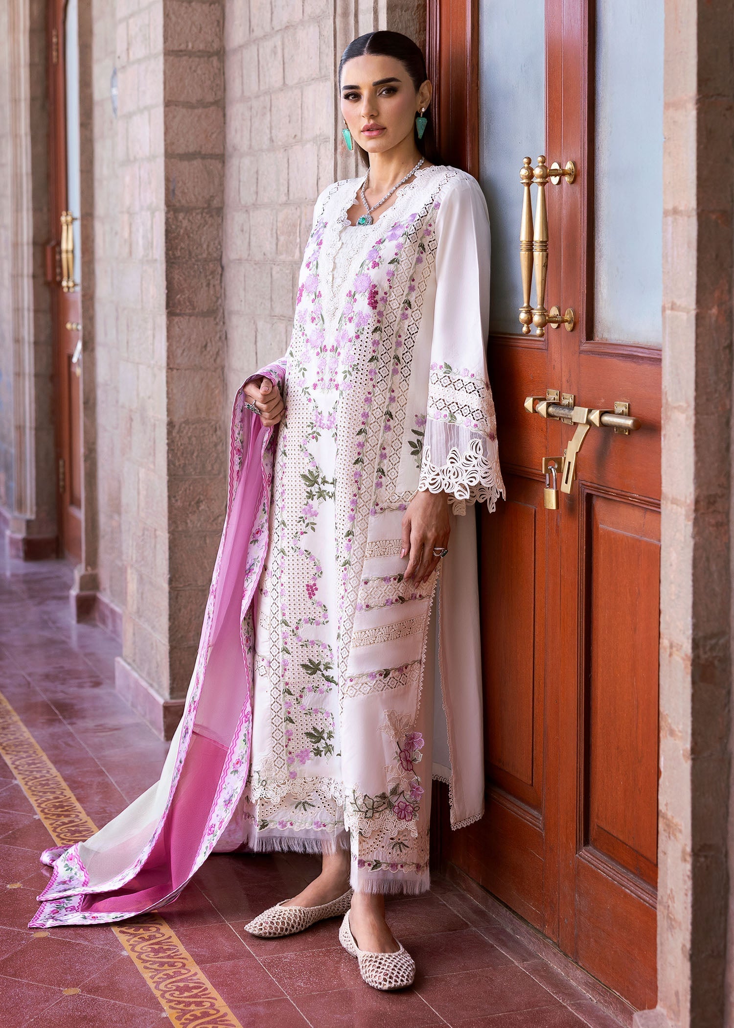 Saira Shakira | Bloom Lawn 25 | ZERENE 1-A by Saira Shakira - Designer Dress - Type: Ladies Clothes - Available at Libayah - 100% Original