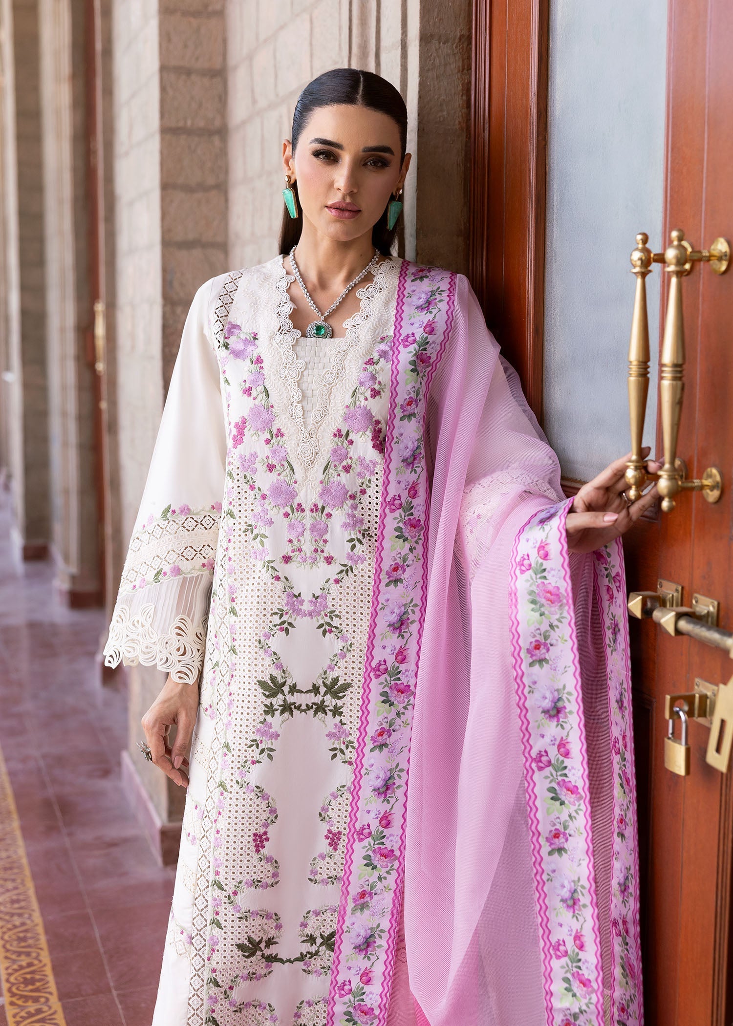 Saira Shakira | Bloom Lawn 25 | ZERENE 1-A by Saira Shakira - Designer Dress - Type: Ladies Clothes - Available at Libayah - 100% Original