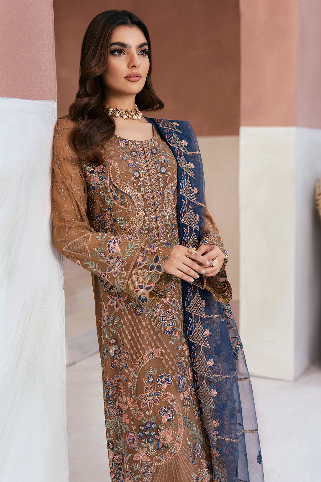 Ramsha | Arzoo Chiffon | U-110 by Ramsha - Designer Dress - Type: Ladies Clothes - Available at Libayah - 100% Original