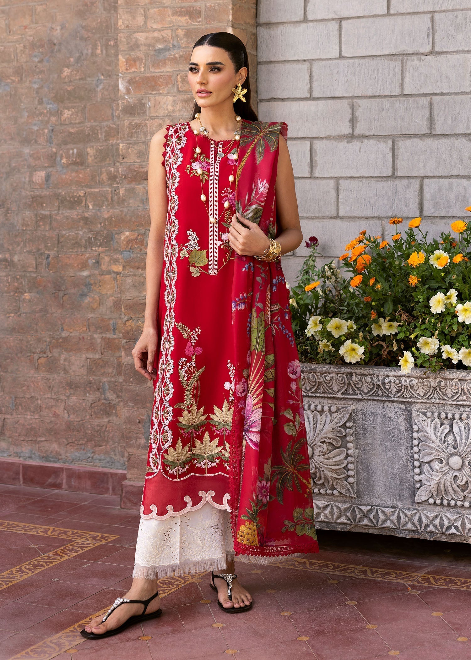 Saira Shakira | Bloom Lawn 25 | SAUVAGE 6-A by Saira Shakira - Designer Dress - Type: Ladies Clothes - Available at Libayah - 100% Original