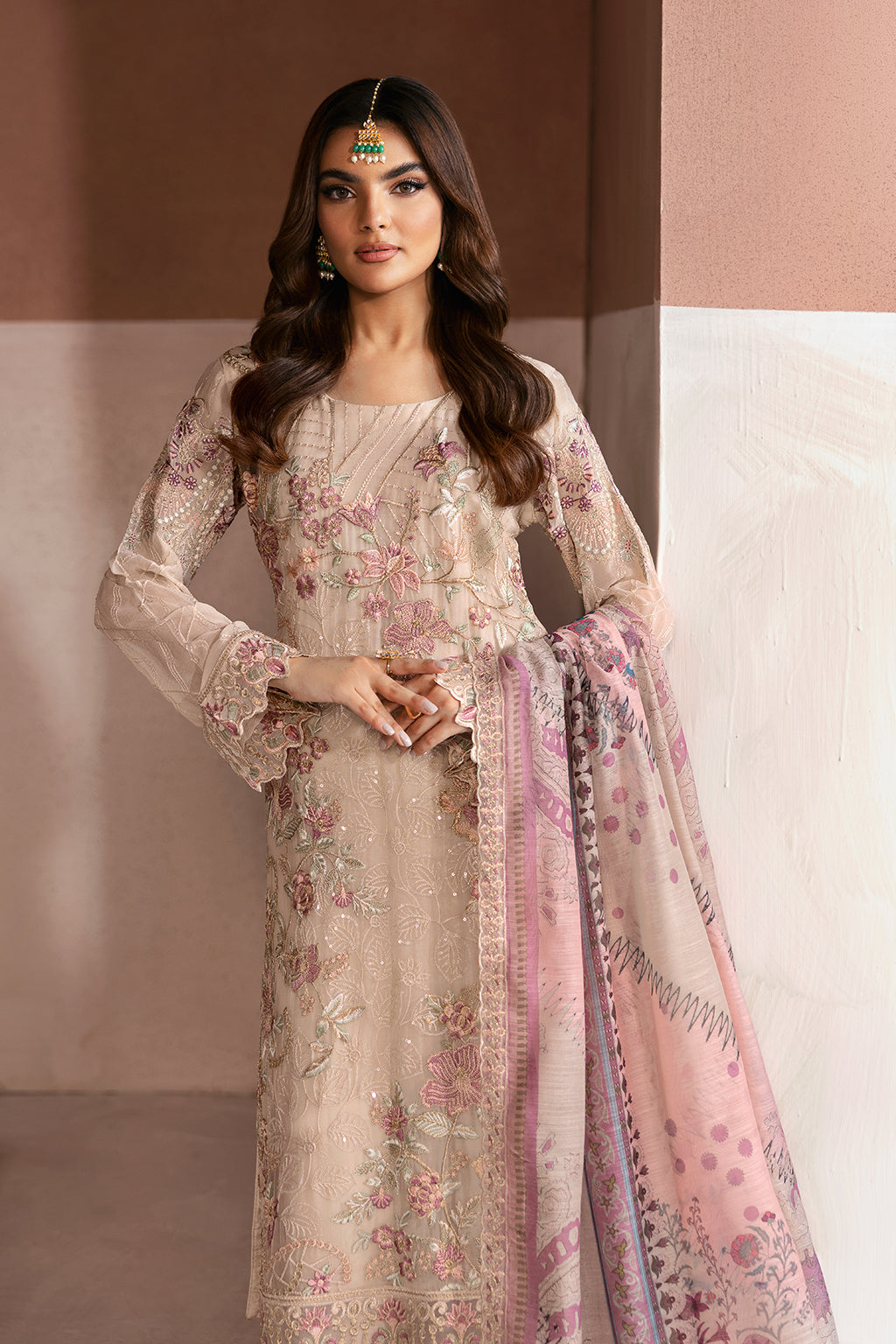 Ramsha | Arzoo Chiffon | U-111 by Ramsha - Designer Dress - Type: Ladies Clothes - Available at Libayah - 100% Original