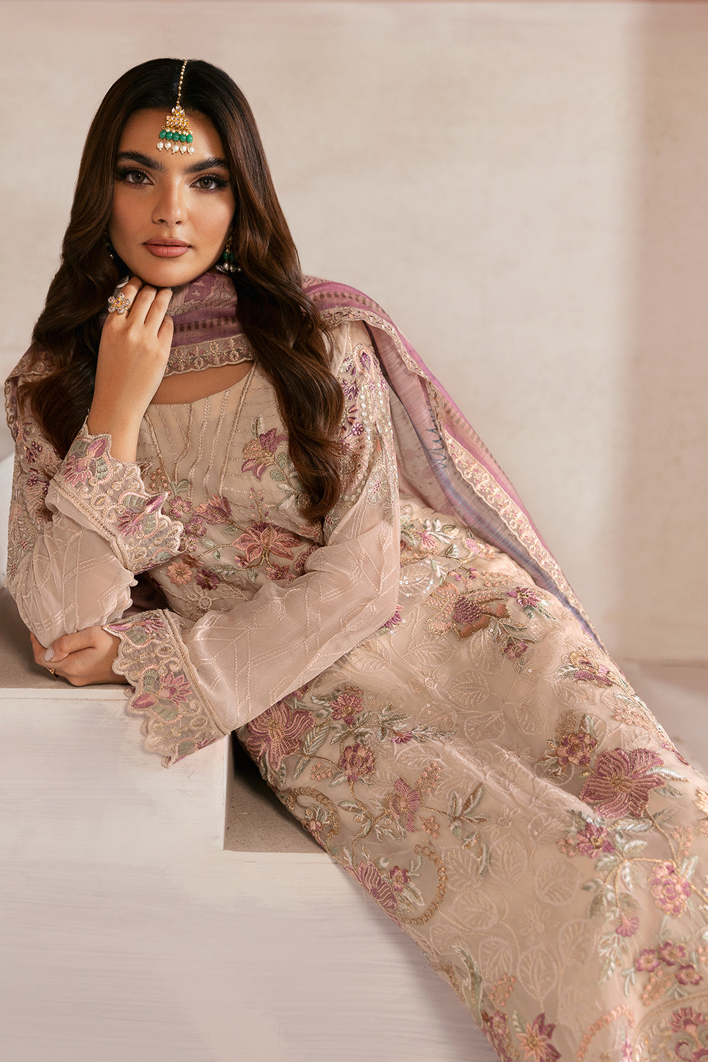 Ramsha | Arzoo Chiffon | U-111 by Ramsha - Designer Dress - Type: Ladies Clothes - Available at Libayah - 100% Original