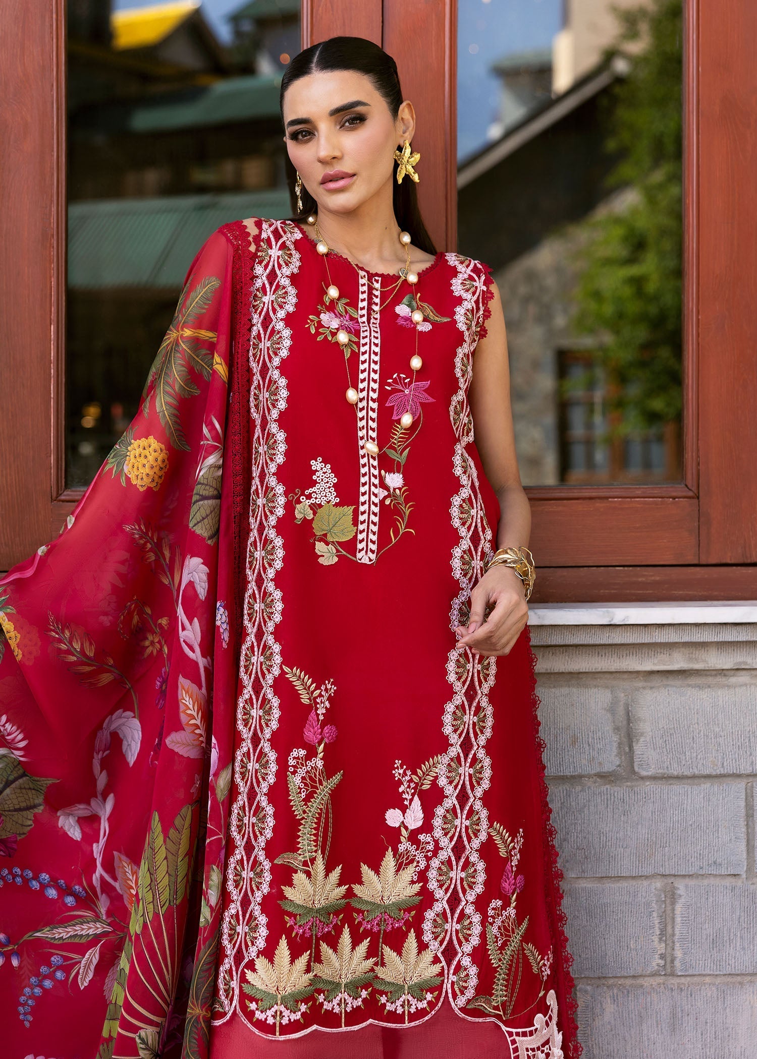 Saira Shakira | Bloom Lawn 25 | SAUVAGE 6-A by Saira Shakira - Designer Dress - Type: Ladies Clothes - Available at Libayah - 100% Original