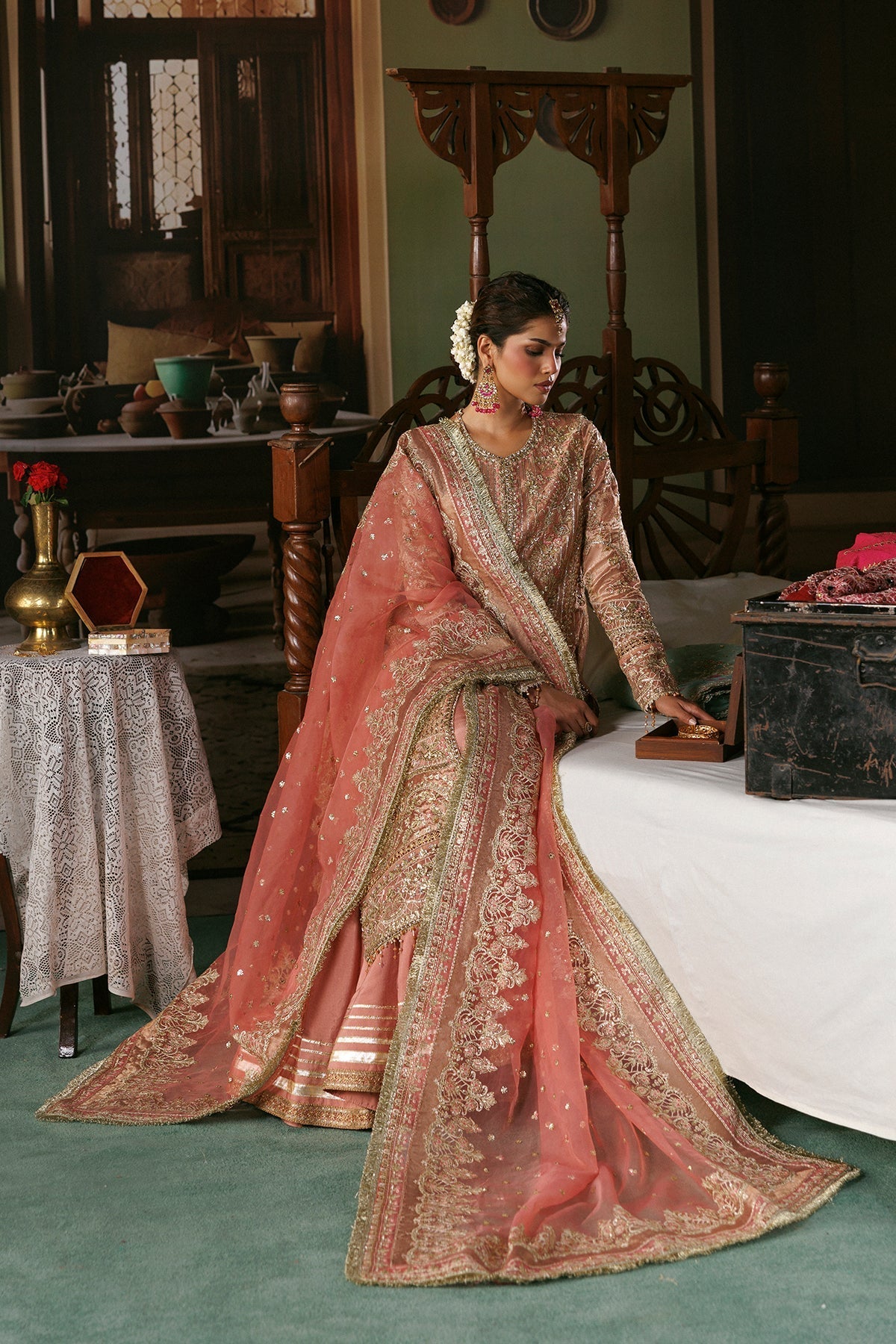 Afrozeh | Shehnai Wedding Formals 26 | Aabroo by Afrozeh - Designer Dress  - Type : Ladies Clothes - Available at Libayah - 100% Original 