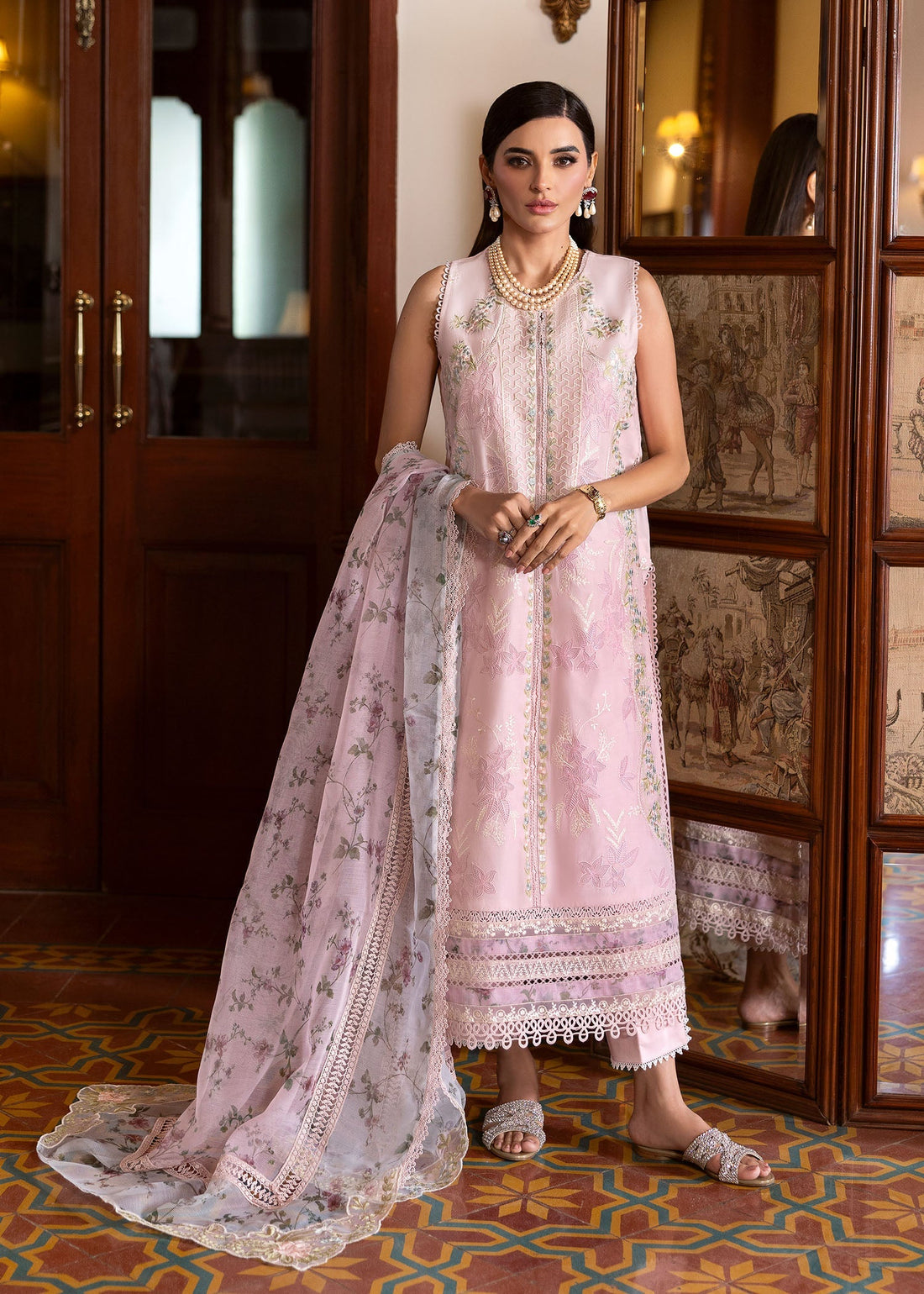 Saira Shakira | Bloom Lawn 25 | CHLOE 3-A by Saira Shakira - Designer Dress - Type: Ladies Clothes - Available at Libayah - 100% Original
