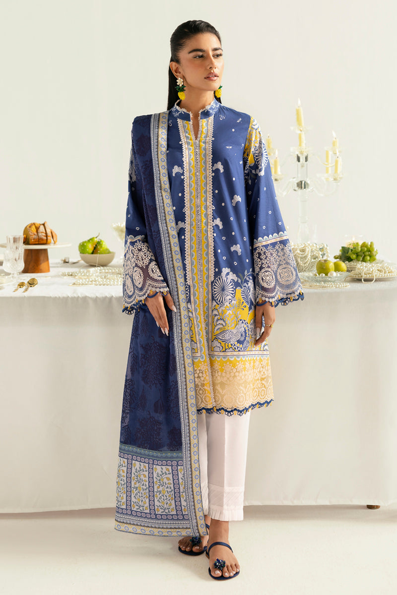 Qalamkar | Q Prints 2025 | PQ-02 HINA by Qalamkar - Designer Dress - Type: Ladies Clothes - Available at Libayah - 100% Original