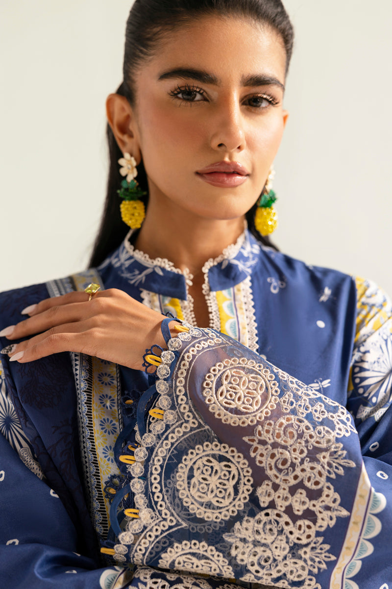 Qalamkar | Q Prints 2025 | PQ-02 HINA by Qalamkar - Designer Dress - Type: Ladies Clothes - Available at Libayah - 100% Original