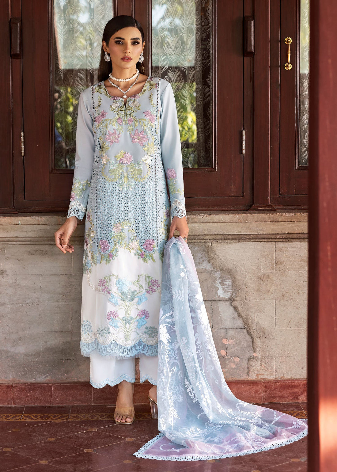 Saira Shakira | Bloom Lawn 25 | LOTUS REVERIE 4-B by Saira Shakira - Designer Dress - Type: Ladies Clothes - Available at Libayah - 100% Original