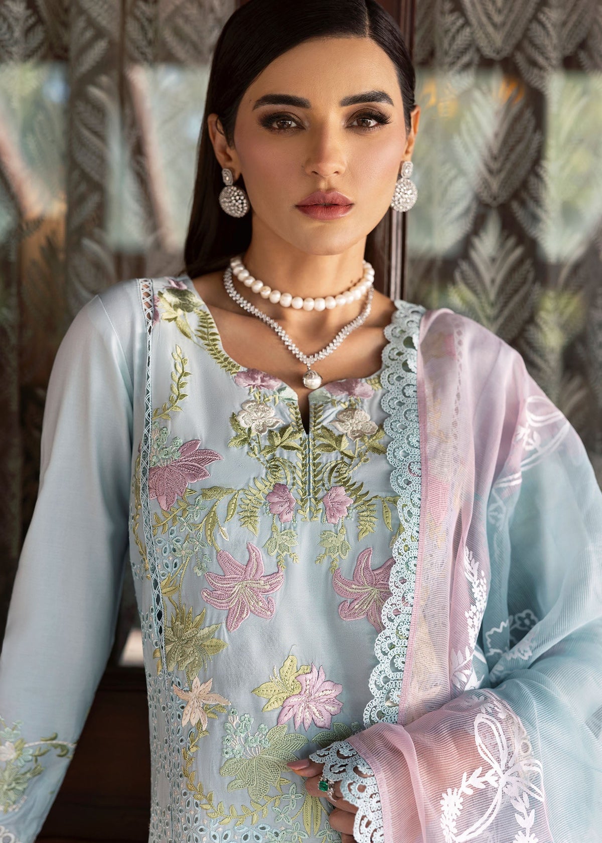 Saira Shakira | Bloom Lawn 25 | LOTUS REVERIE 4-B by Saira Shakira - Designer Dress - Type: Ladies Clothes - Available at Libayah - 100% Original